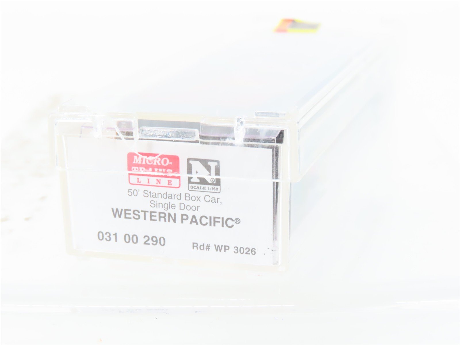 N Scale Micro-Trains MTL 03100290 WP Western Pacific 50' Boxcar #3026 Weathered
