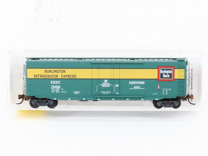 N Scale Micro-Trains MTL 32370 RBBX Burlington 50' Boxcar #79468 Weathered