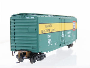 N Scale Micro-Trains MTL 32370 RBBX Burlington 50' Boxcar #79468 Weathered