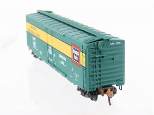 N Scale Micro-Trains MTL 32370 RBBX Burlington 50' Boxcar #79468 Weathered