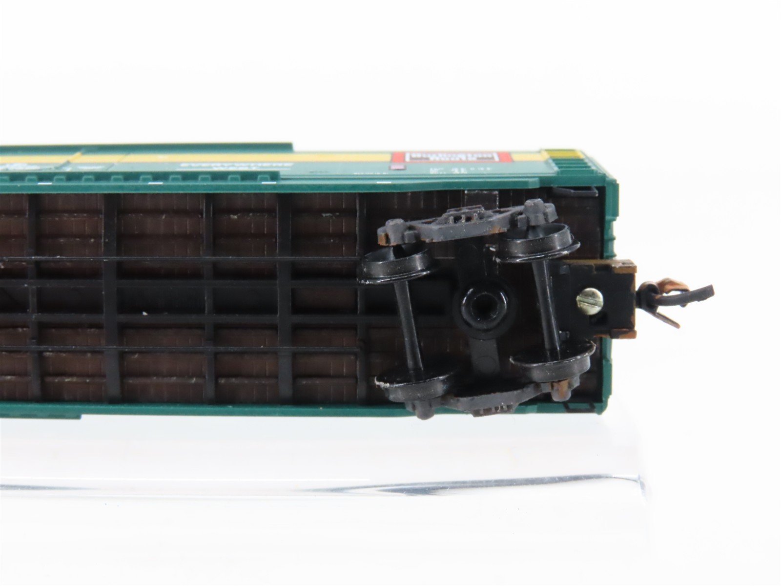 N Scale Micro-Trains MTL 32370 RBBX Burlington 50' Boxcar #79468 Weathered