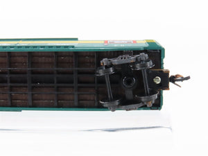 N Scale Micro-Trains MTL 32370 RBBX Burlington 50' Boxcar #79468 Weathered