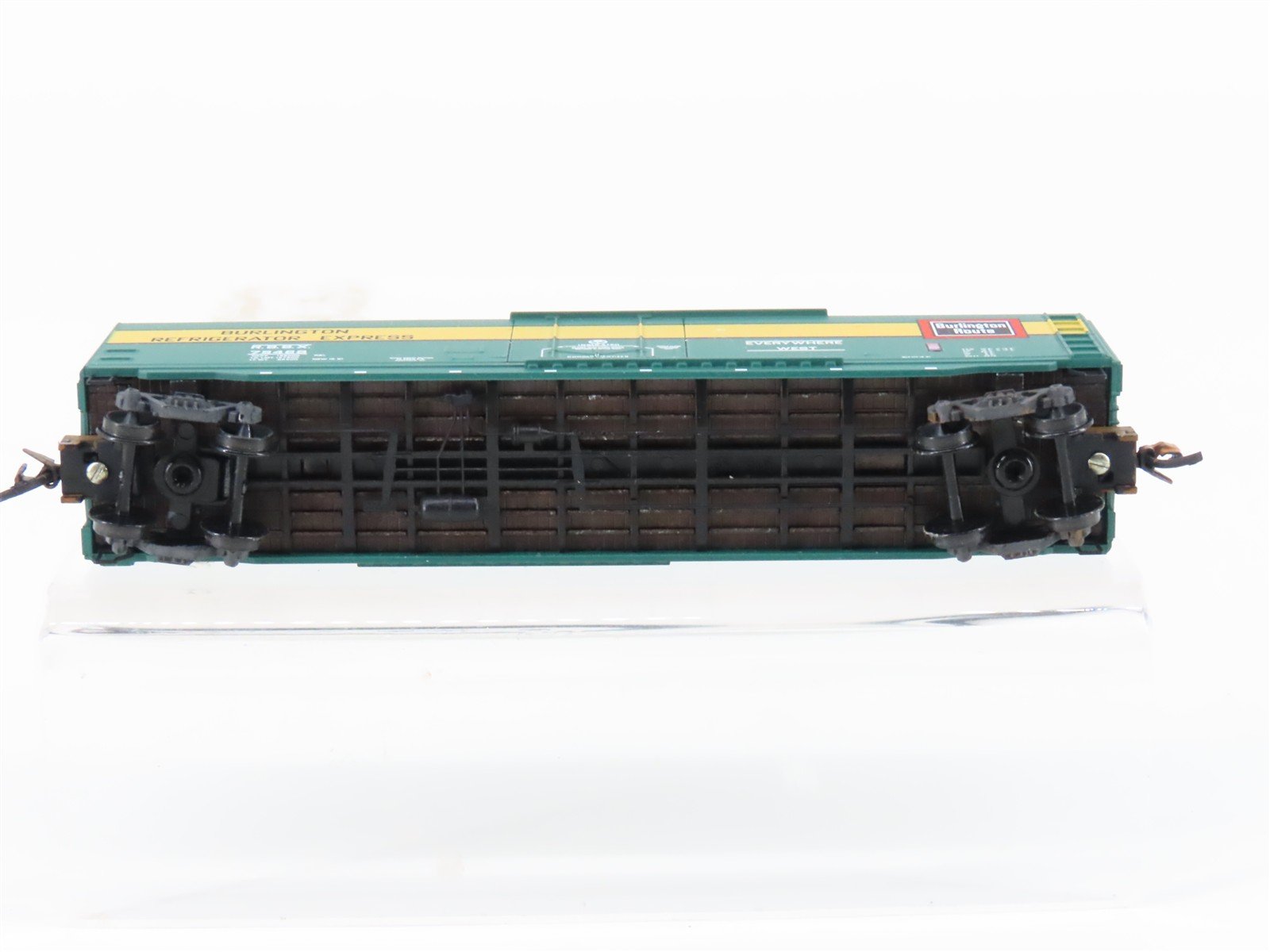 N Scale Micro-Trains MTL 32370 RBBX Burlington 50' Boxcar #79468 Weathered