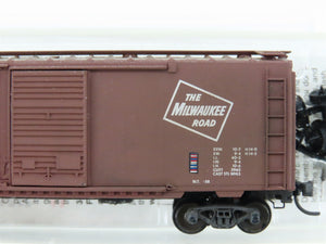 N Scale Micro-Trains MTL 22180 MILW Milwaukee Road 40' Boxcar #22938 Weathered