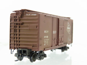 N Scale Micro-Trains MTL 22180 MILW Milwaukee Road 40' Boxcar #22938 Weathered