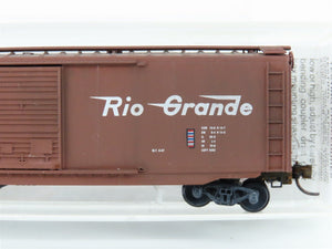 N Scale Micro-Trains MTL 34060 DRGW Rio Grande 50' Boxcar #63505 Weathered