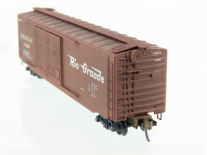 N Scale Micro-Trains MTL 34060 DRGW Rio Grande 50' Boxcar #63505 Weathered