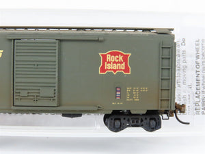 N Scale Micro-Trains MTL 20566 RI Rock Island 40' Boxcar #20039 Weathered