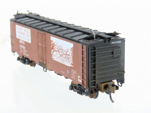 N Micro-Trains MTL 59530 URTC Black Hills Packing Reefer 40' #20039 Weathered
