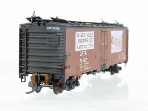 N Micro-Trains MTL 59530 URTC Black Hills Packing Reefer 40' #20039 Weathered