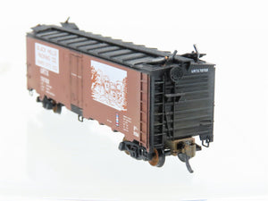 N Micro-Trains MTL 59530 URTC Black Hills Packing Reefer 40' #20039 Weathered