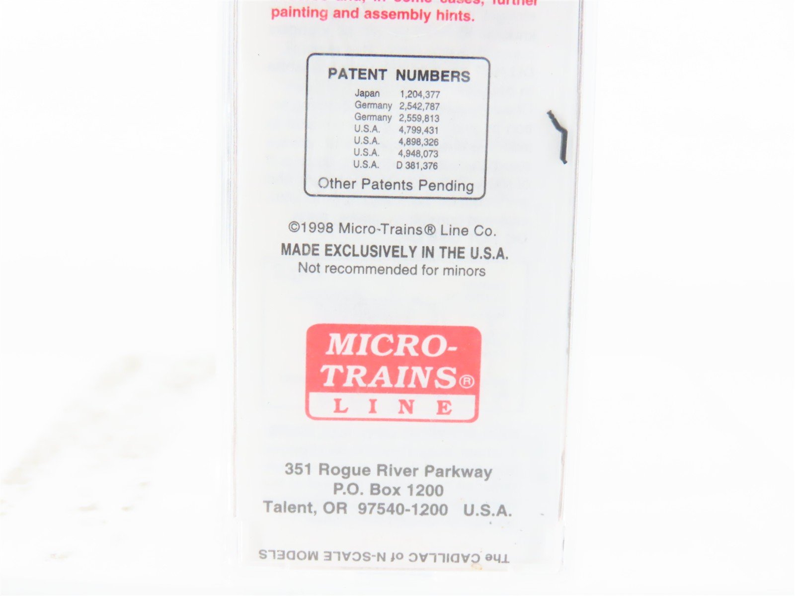 N Micro-Trains MTL 59530 URTC Black Hills Packing Reefer 40' #20039 Weathered