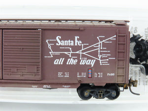 N Scale Micro-Trains MTL 23290 ATSF Santa Fe 40' Boxcar #64279 Weathered