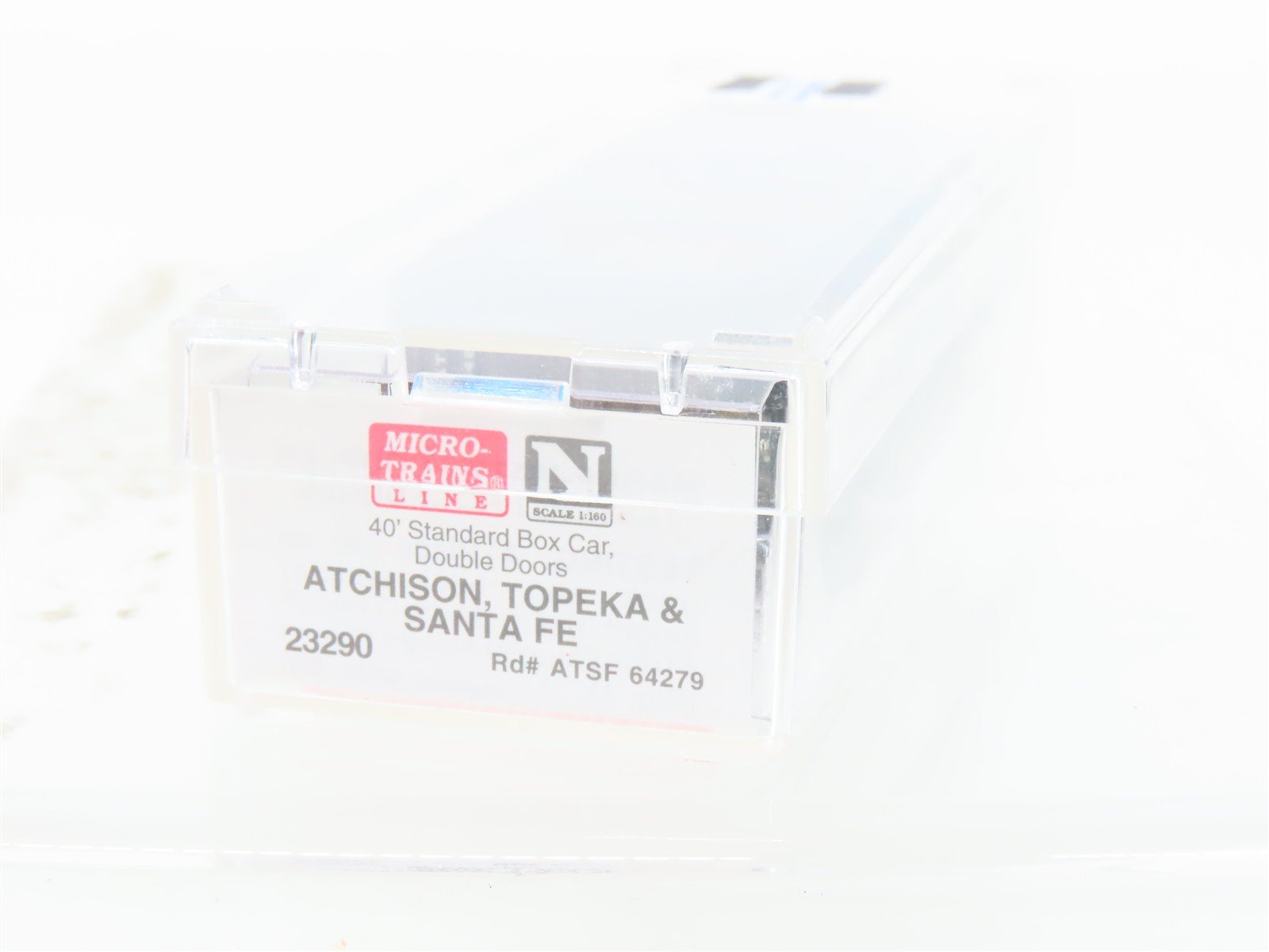 N Scale Micro-Trains MTL 23290 ATSF Santa Fe 40' Boxcar #64279 Weathered