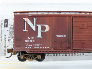 N Scale Micro-Trains MTL 22040 NP Northern Pacific 40' Boxcar #8292 Weathered