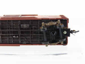 N Scale Micro-Trains MTL 20346 B&O Baltimore & Ohio 40' Boxcar #470687 Weathered