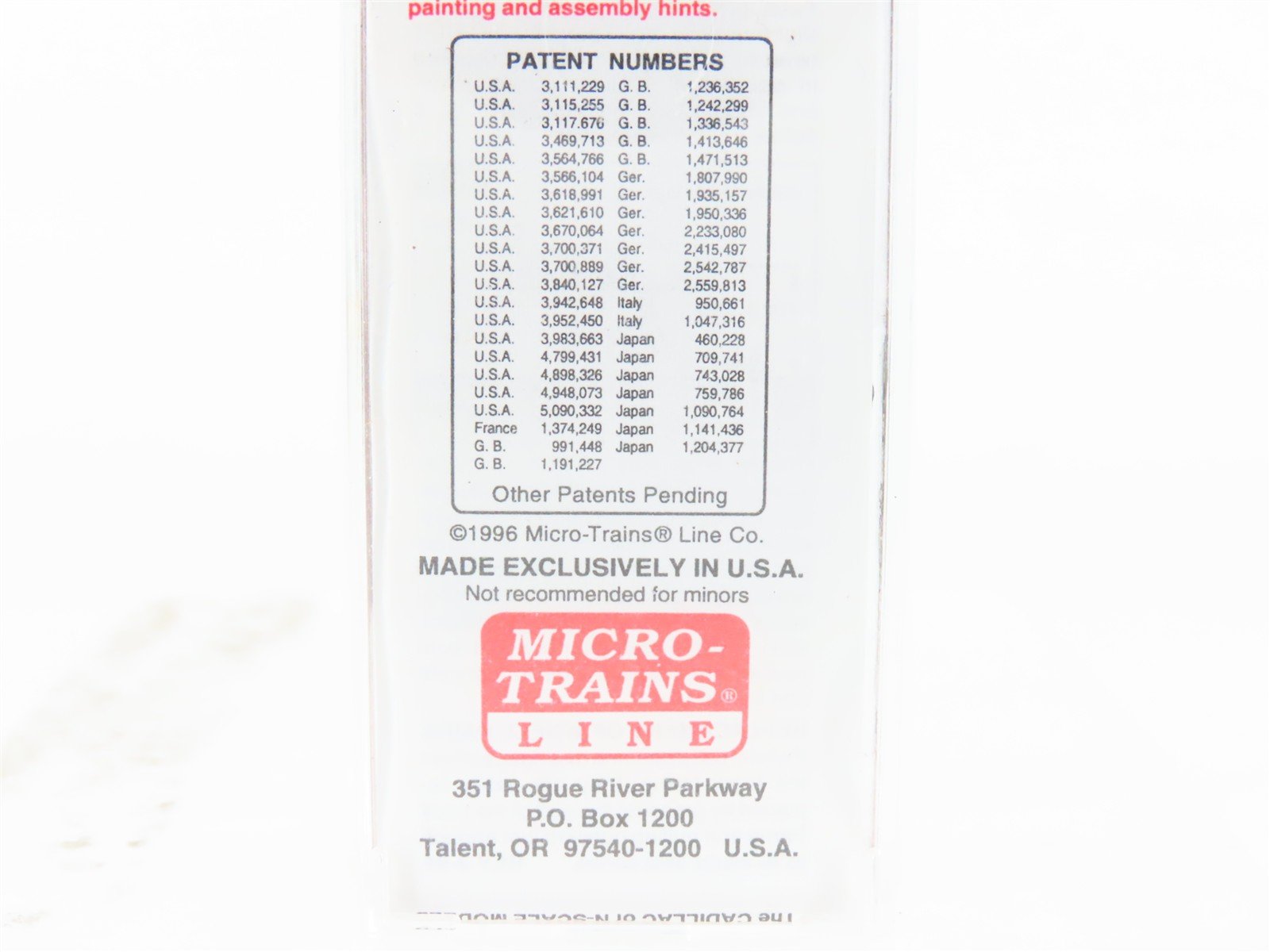 N Scale Micro-Trains MTL 20346 B&O Baltimore & Ohio 40' Boxcar #470687 Weathered