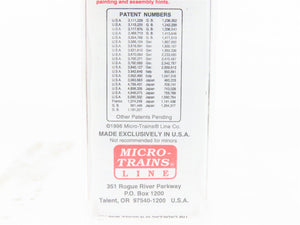 N Scale Micro-Trains MTL 20346 B&O Baltimore & Ohio 40' Boxcar #470687 Weathered