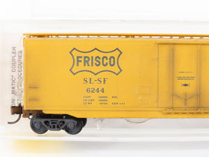 N Scale Micro-Trains MTL 32060 SLSF Frisco 50' Boxcar #6244 Weathered