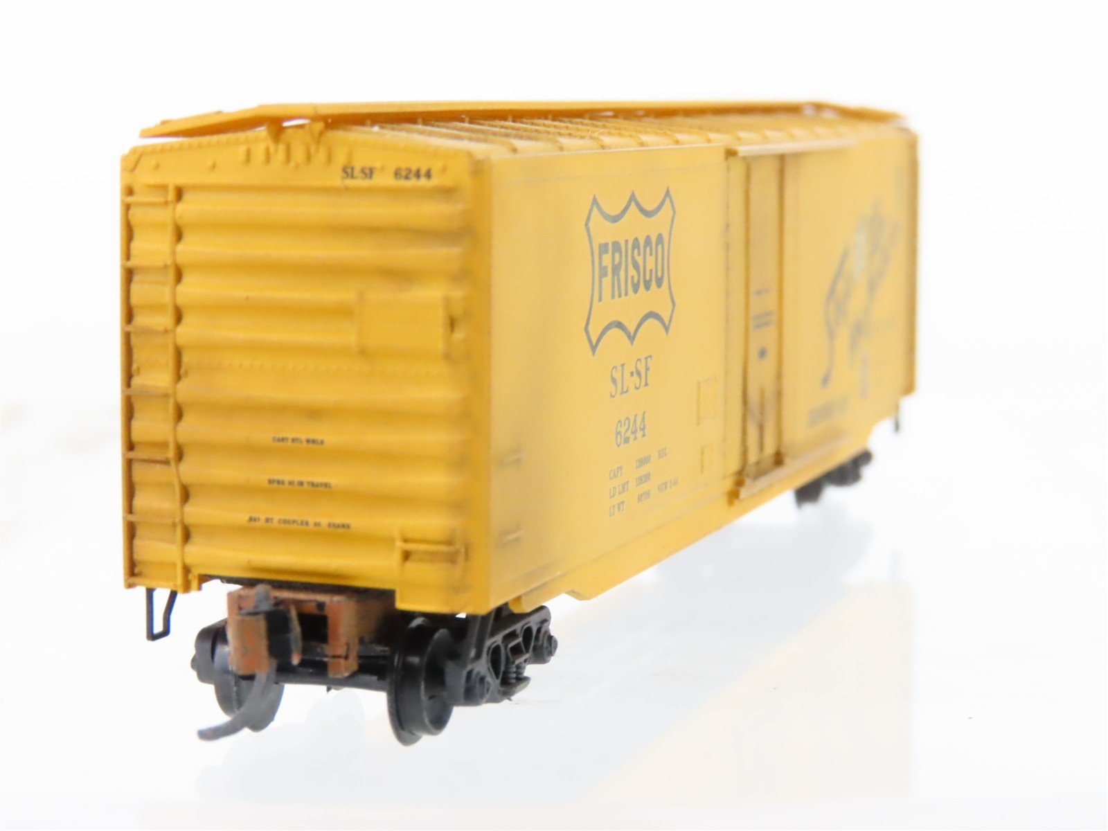 N Scale Micro-Trains MTL 32060 SLSF Frisco 50' Boxcar #6244 Weathered