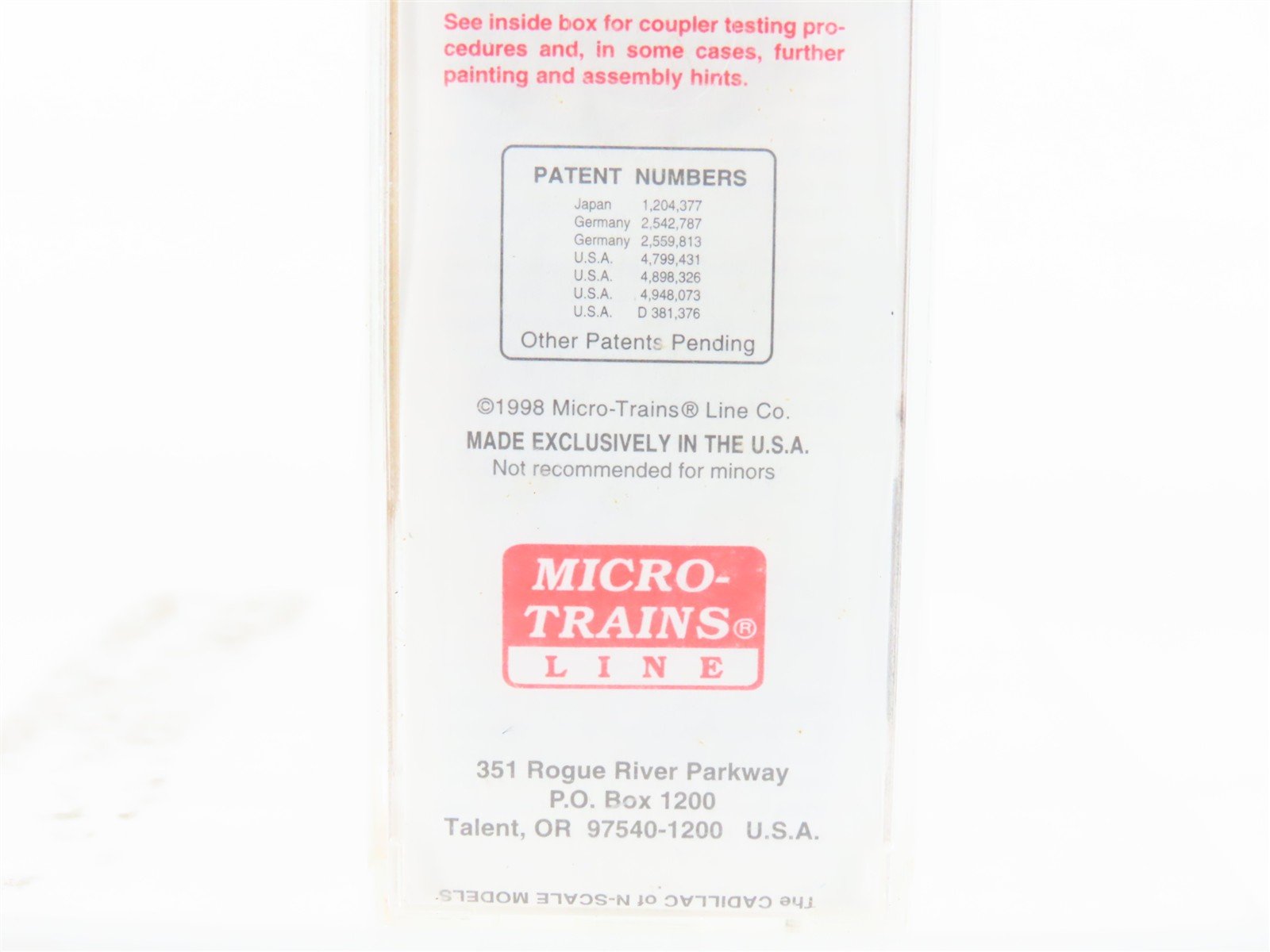 N Scale Micro-Trains MTL 32060 SLSF Frisco 50' Boxcar #6244 Weathered