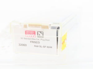 N Scale Micro-Trains MTL 32060 SLSF Frisco 50' Boxcar #6244 Weathered
