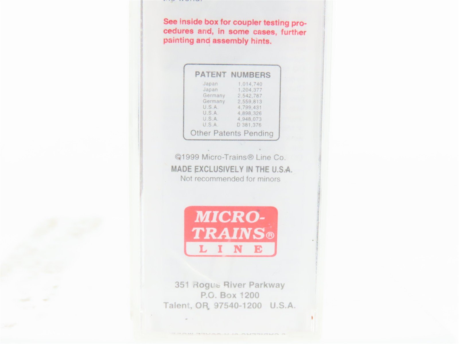 N Scale Micro-Trains MTL 78090 CBQ Burlington 50' Boxcar #48500 Weathered