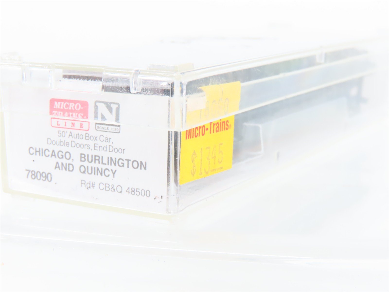 N Scale Micro-Trains MTL 78090 CBQ Burlington 50' Boxcar #48500 Weathered
