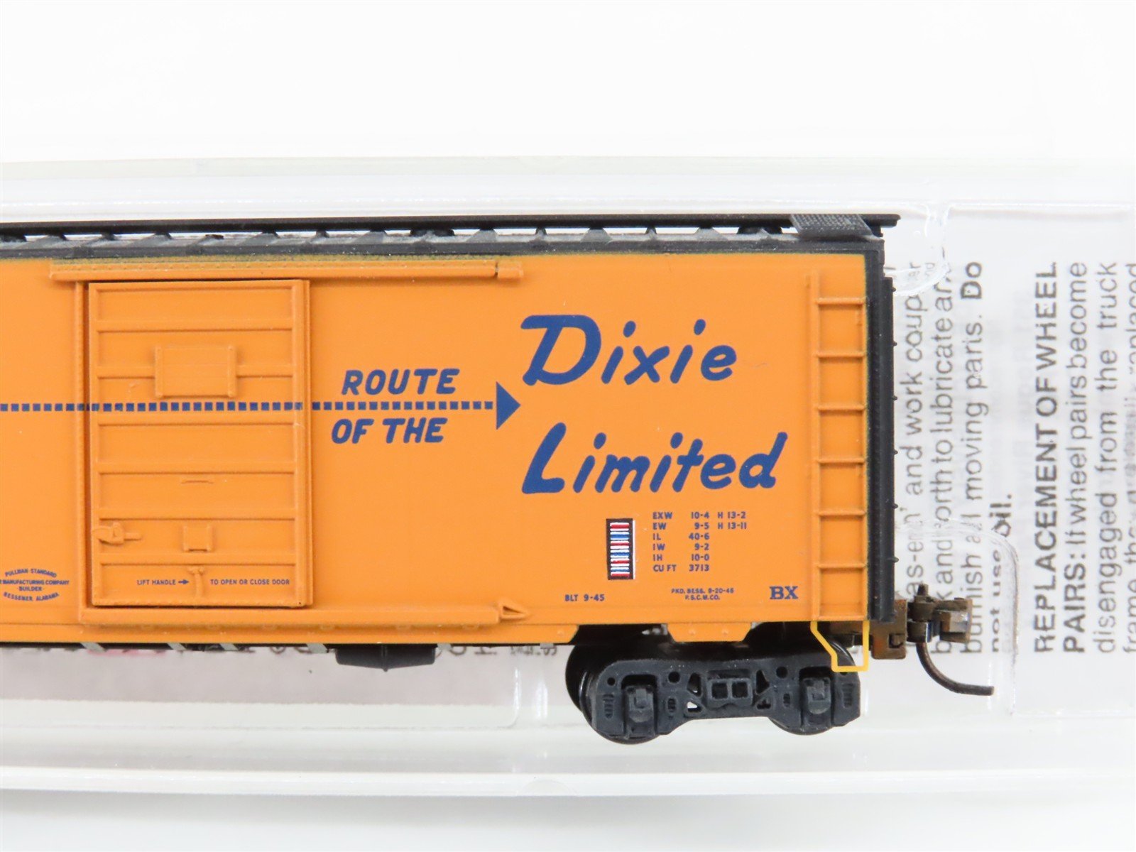 N Micro-Trains 20701 C&EI Chicago & Eastern Illinois 40' Boxcar #1 Weathered