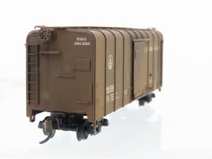 N Scale Micro-Trains 20346/1 B&O Baltimore & Ohio 40' Boxcar #381452 Weathered