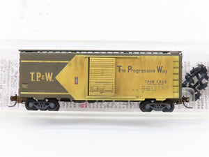 N Micro-Trains 02000716 TP&W Toledo Peoria Western 40' Boxcar #7069 Weathered
