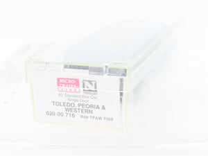 N Micro-Trains 02000716 TP&W Toledo Peoria Western 40' Boxcar #7069 Weathered
