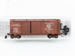 N Micro-Trains MTL 23030 SSW Cotton Belt 40' Boxcar #46453 Weathered
