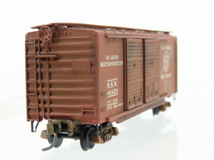 N Micro-Trains MTL 23030 SSW Cotton Belt 40' Boxcar #46453 Weathered