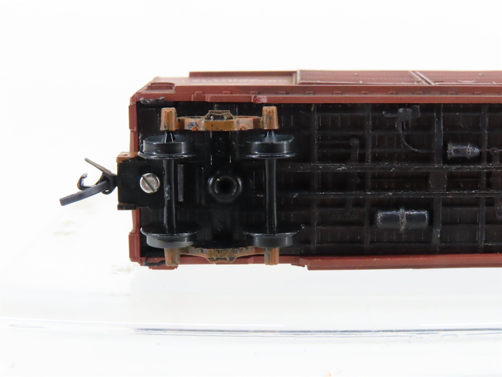 N Micro-Trains MTL 23030 SSW Cotton Belt 40' Boxcar #46453 Weathered