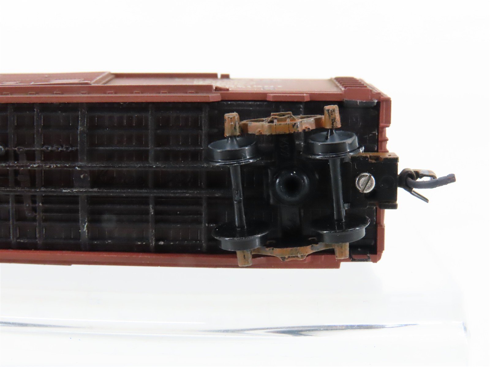 N Micro-Trains MTL 23030 SSW Cotton Belt 40' Boxcar #46453 Weathered