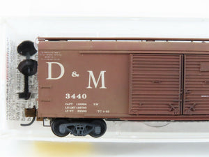 N Scale Micro-Trains MTL 79030 D&M Detroit & Mackinac 50' Boxcar #3440 Weathered