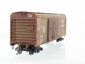N Scale Micro-Trains MTL 79030 D&M Detroit & Mackinac 50' Boxcar #3440 Weathered