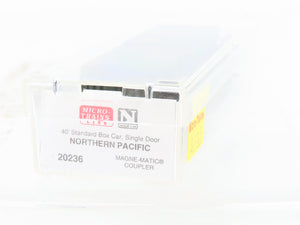 N Scale Micro-Trains MTL 20236 NP Northern Pacific 40' Boxcar #1061 Weathered