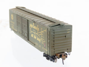 N Scale Micro-Trains MTL 34260 ATSF Santa Fe 40' Boxcar #10000 Weathered