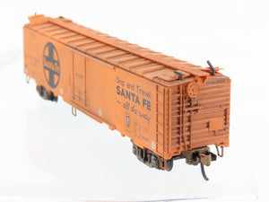 N Scale Micro-Trains MTL 52050 SFRD Santa Fe 52' Reefer #5033 Weathered