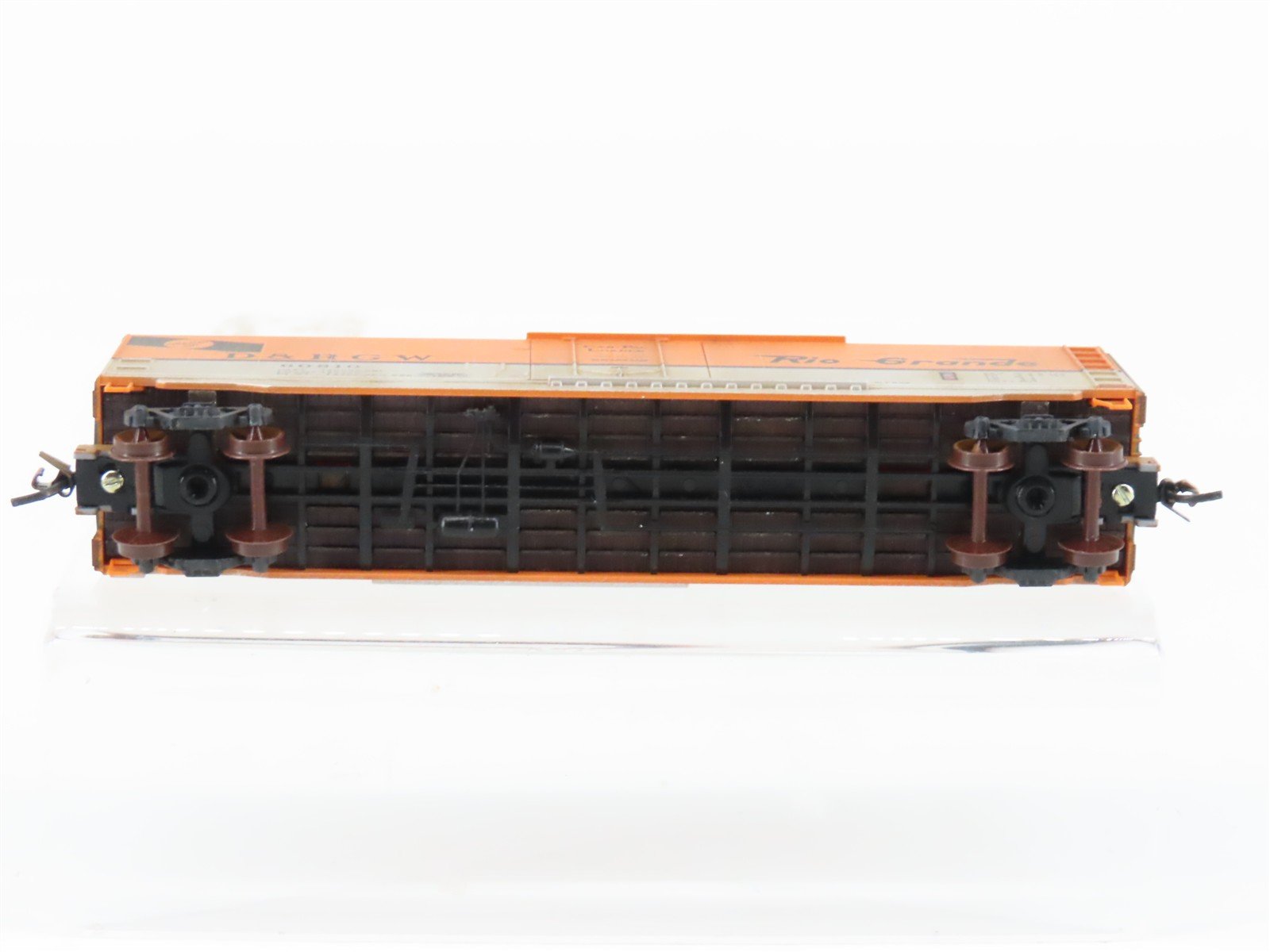 N Scale Micro-Trains MTL 32220 DRGW Rio Grande 50' Boxcar #60810 Weathered