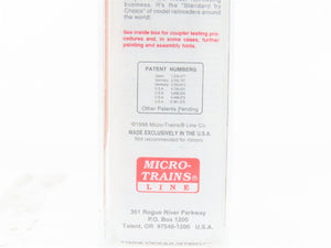 N Scale Micro-Trains MTL 32220 DRGW Rio Grande 50' Boxcar #60810 Weathered