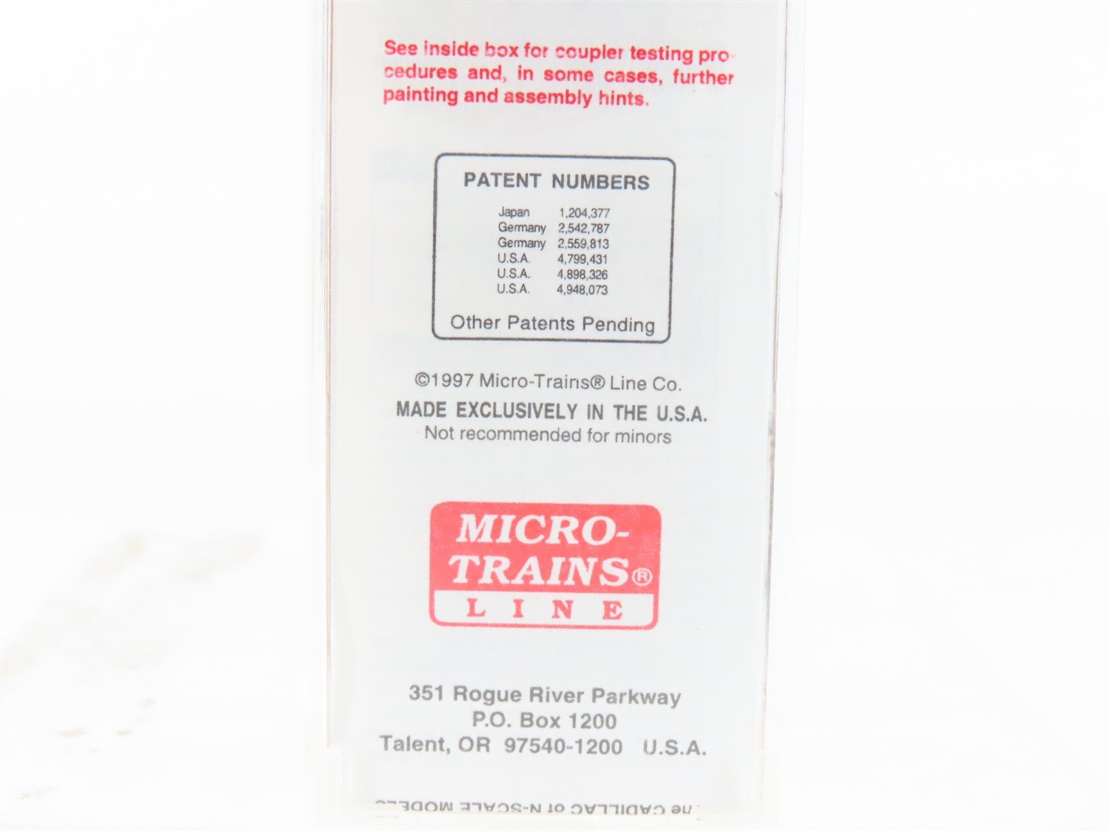 N Scale Micro-Trains MTL 69010/1 WFEX Western Fruit 51' Reefer #812 Weathered