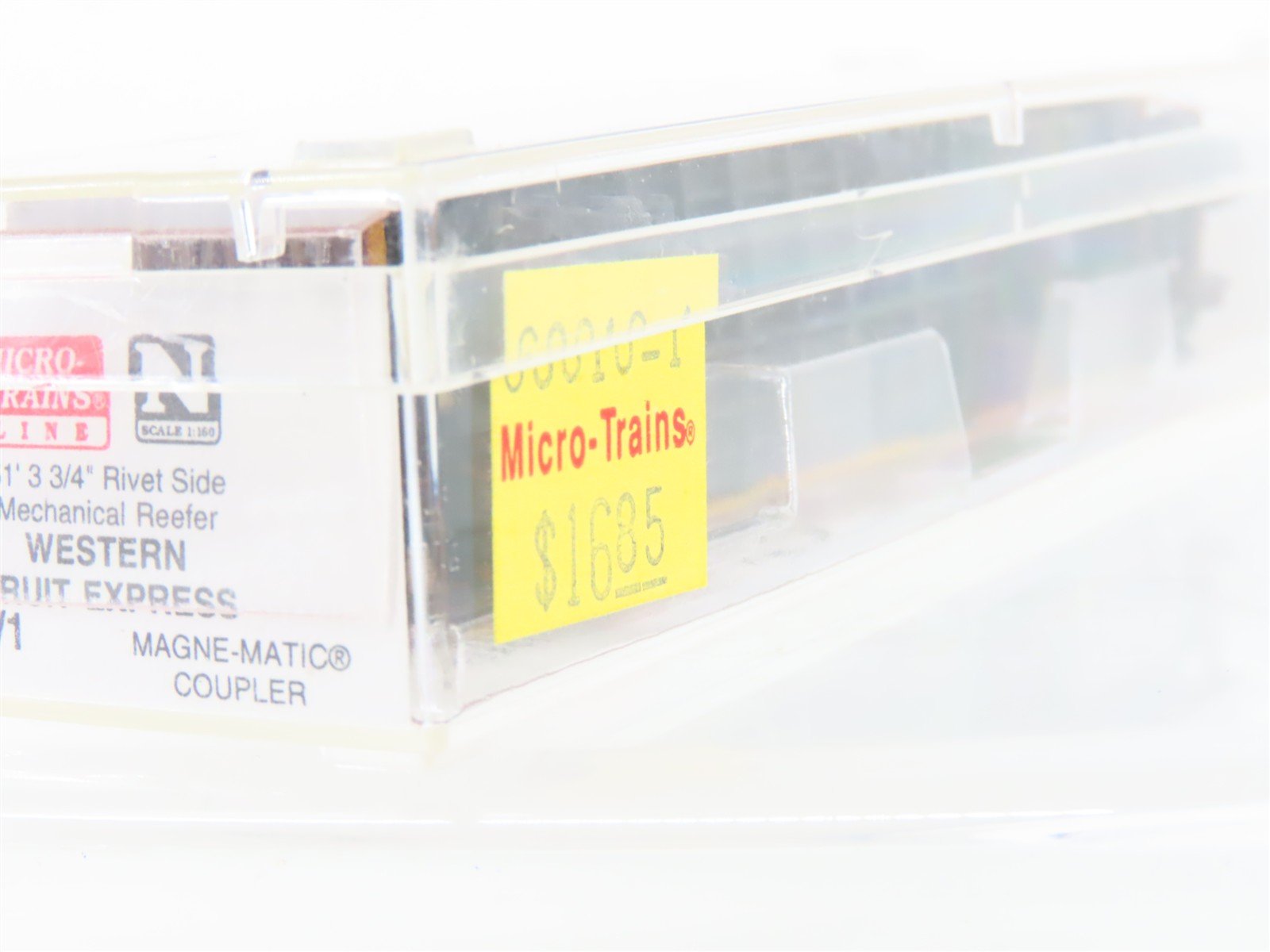 N Scale Micro-Trains MTL 69010/1 WFEX Western Fruit 51' Reefer #812 Weathered