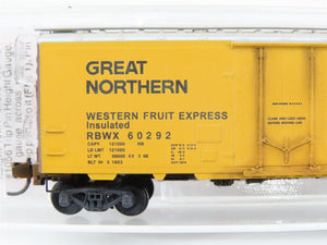 N Scale Micro-Trains MTL 21460 RBWX Western Fruit 40' Boxcar #60292 Weathered