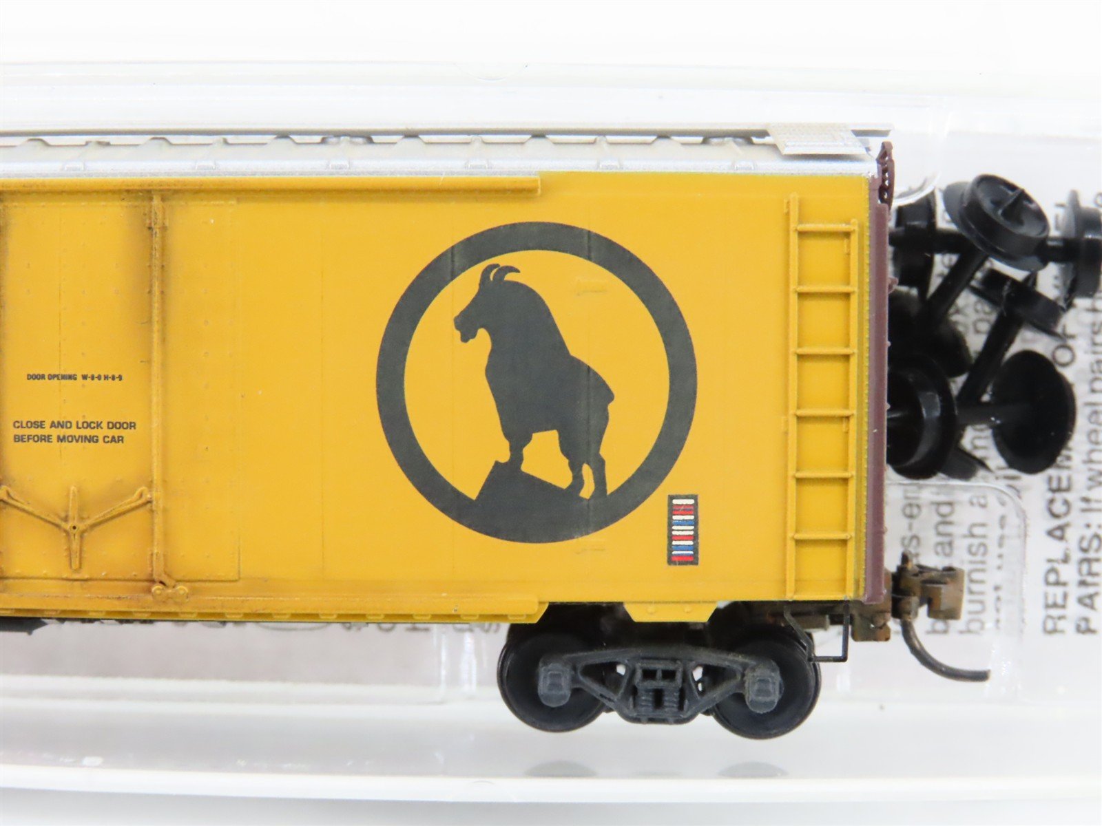 N Scale Micro-Trains MTL 21460 RBWX Western Fruit 40' Boxcar #60292 Weathered