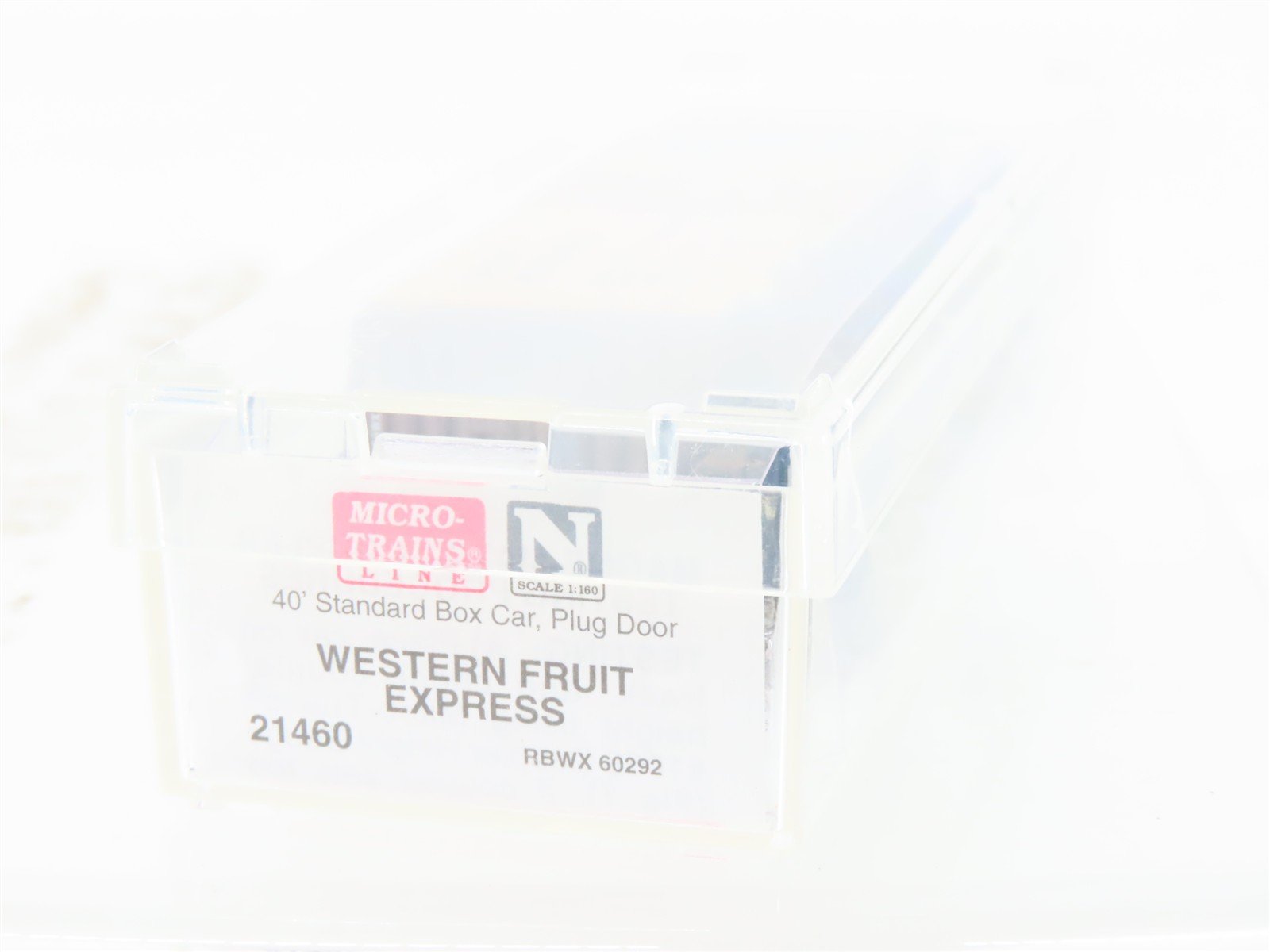 N Scale Micro-Trains MTL 21460 RBWX Western Fruit 40' Boxcar #60292 Weathered