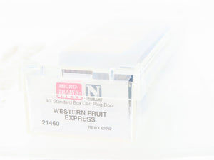 N Scale Micro-Trains MTL 21460 RBWX Western Fruit 40' Boxcar #60292 Weathered