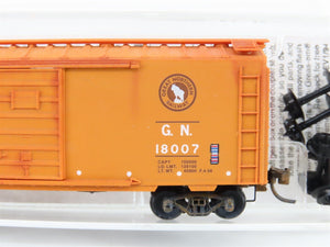 N Scale Micro-Trains MTL 20416 GN Great Northern 40' Boxcar #18007 Weathered